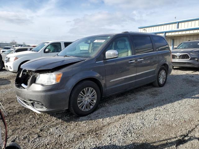 2C4RC1GG9FR610422 - 2015 CHRYSLER TOWN & COU LIMITED PLATINUM GRAY photo 1