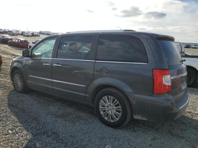 2C4RC1GG9FR610422 - 2015 CHRYSLER TOWN & COU LIMITED PLATINUM GRAY photo 2