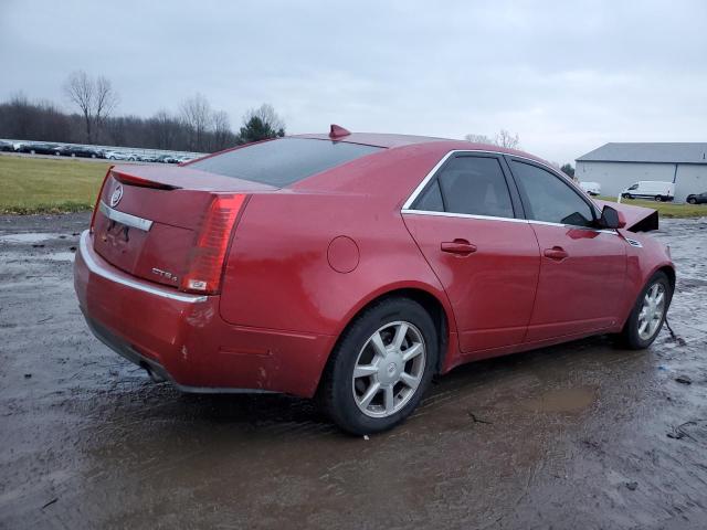 1G6DS57V490150333 - 2009 CADILLAC CTS HI FEATURE V6 RED photo 3