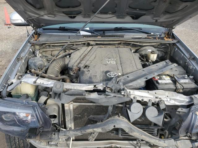 3TMJU4GN0EM174124 - 2014 TOYOTA TACOMA DOUBLE CAB PRERUNNER SILVER photo 11