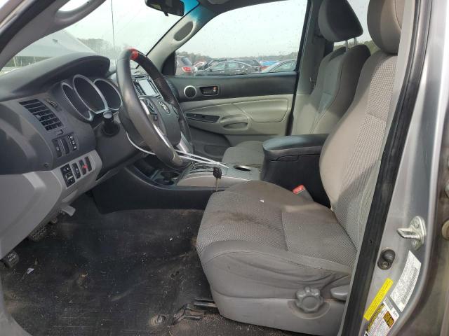 3TMJU4GN0EM174124 - 2014 TOYOTA TACOMA DOUBLE CAB PRERUNNER SILVER photo 7