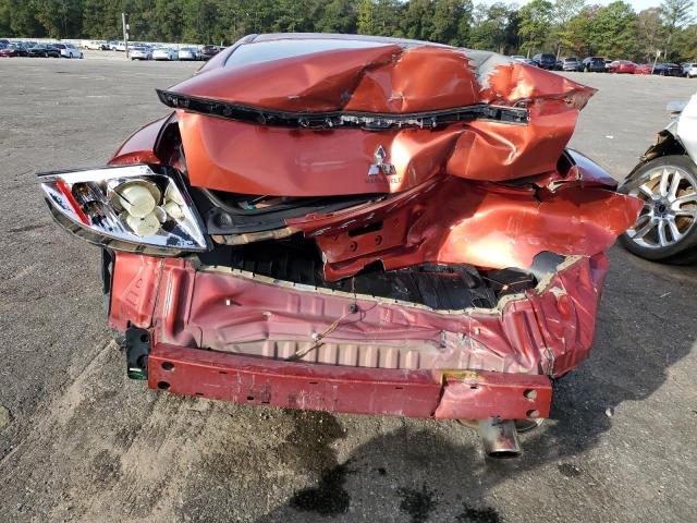 4A3AK24F48E003858 - 2008 MITSUBISHI ECLIPSE GS RED photo 6