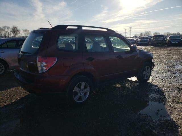 JF2SH6BC4AH797580 - 2010 SUBARU FORESTER XS Rouge photo 3
