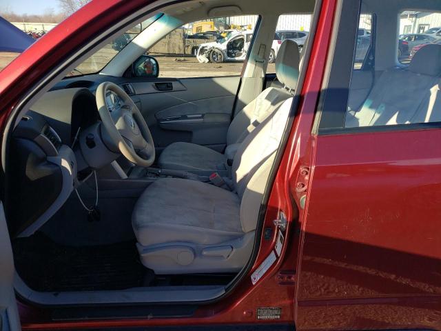 JF2SH6BC4AH797580 - 2010 SUBARU FORESTER XS Rouge photo 7