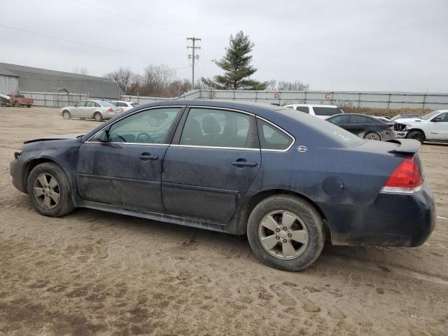 2G1WT57KX91248322 - 2009 CHEVROLET IMPALA 1LT BLUE photo 2