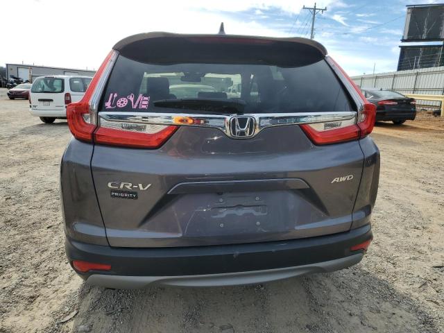 7FARW2H50KE028682 - 2019 HONDA CR-V EX GRAY photo 6