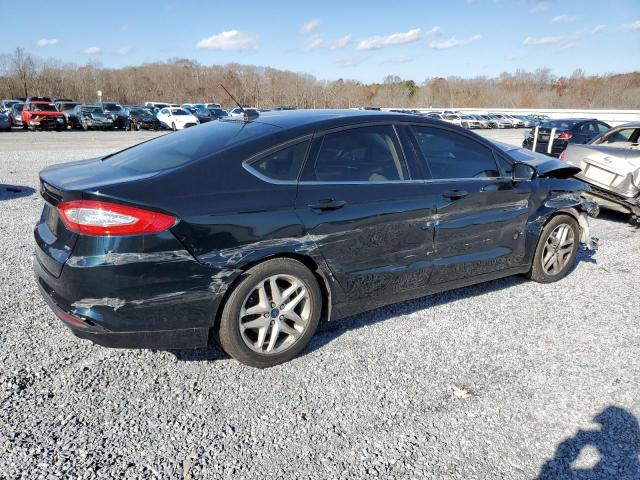 3FA6P0H72ER251333 - 2014 FORD FUSION SE BLUE photo 3