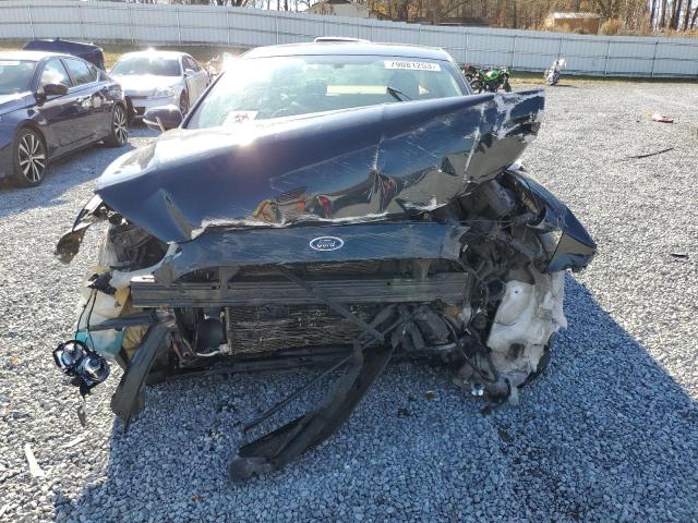 3FA6P0H72ER251333 - 2014 FORD FUSION SE BLUE photo 5