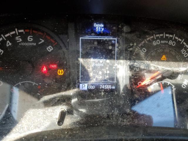 3TYRX5GN4NT040124 - 2022 TOYOTA TACOMA ACCESS CAB ვერცხლისფერი ფოტო 9