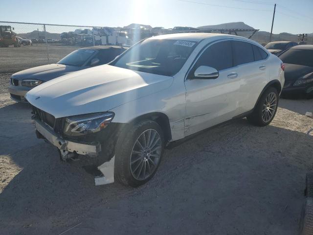 WDC0J4KB6JF347635 - 2018 MERCEDES-BENZ GLC COUPE 300 4MATIC WHITE photo 1