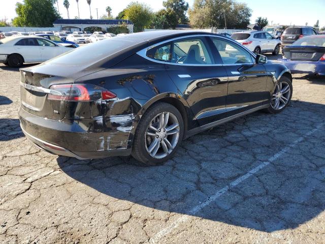 5YJSA1ACXDFP12768 - 2013 TESLA MODEL S შავი ფოტო 3