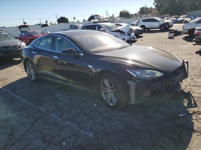 5YJSA1ACXDFP12768 - 2013 TESLA MODEL S შავი ფოტო 4