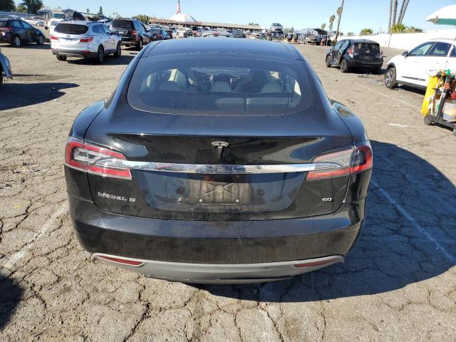 5YJSA1ACXDFP12768 - 2013 TESLA MODEL S შავი ფოტო 6