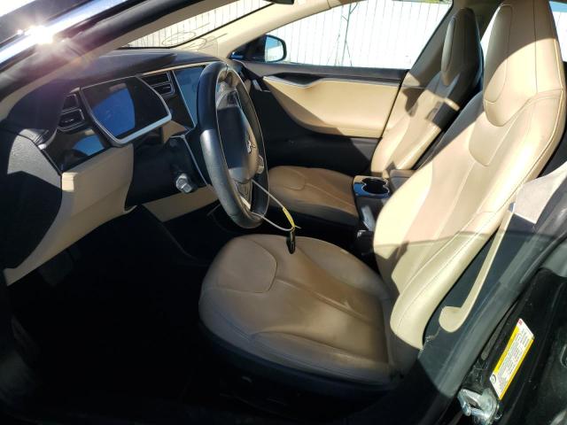 5YJSA1ACXDFP12768 - 2013 TESLA MODEL S შავი ფოტო 7