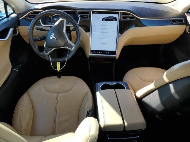 5YJSA1ACXDFP12768 - 2013 TESLA MODEL S შავი ფოტო 8