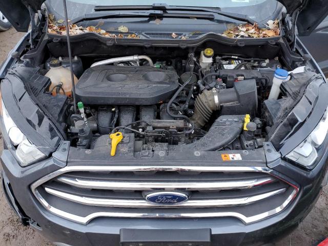 MAJ6P1WL8JC196398 - 2018 FORD ECOSPORT TITANIUM GRAY photo 12