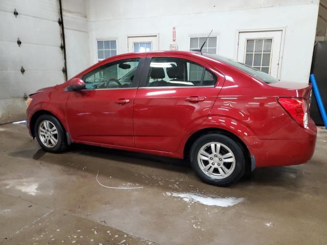 1G1JC5SB8D4134589 - 2013 CHEVROLET SONIC LT RED photo 2