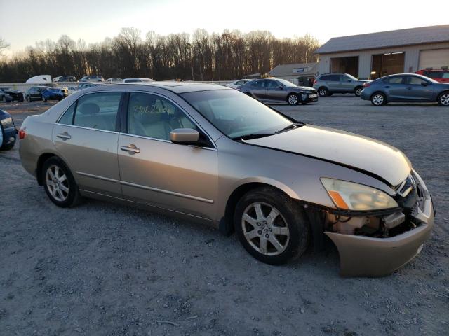 1HGCM66855A009409 - 2005 HONDA ACCORD EX BEIGE photo 4