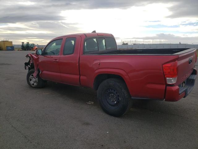 5TFRX5GN9HX098708 - 2017 TOYOTA TACOMA ACCESS CAB RED photo 2