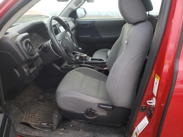 5TFRX5GN9HX098708 - 2017 TOYOTA TACOMA ACCESS CAB RED photo 7