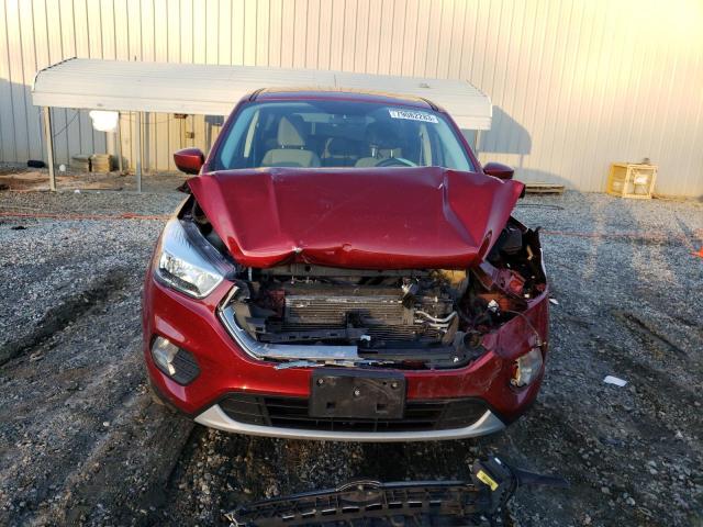 1FMCU9G97HUB50651 - 2017 FORD ESCAPE SE BURGUNDY photo 5