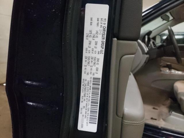 1C4RJFAGXCC176009 - 2012 JEEP GRAND CHER LAREDO BLUE photo 12
