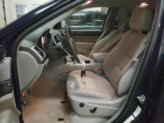 1C4RJFAGXCC176009 - 2012 JEEP GRAND CHER LAREDO BLUE photo 7