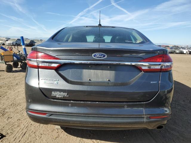 3FA6P0PU4HR179546 - 2017 FORD FUSION SE PHEV GRAY photo 6