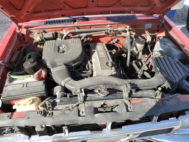 1N6SD11S4SC370711 - 1995 NISSAN TRUCK E/XE RED photo 11