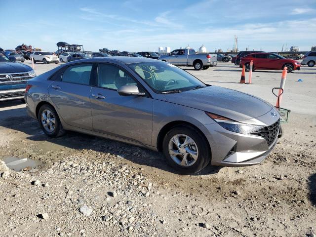 KMHLL4AG8MU213411 - 2021 HYUNDAI ELANTRA SE GRAY photo 4