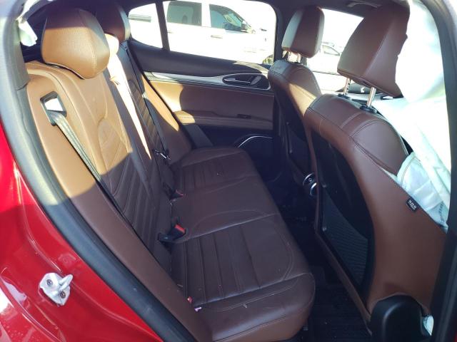 ZASPAKBN6K7C31034 - 2019 ALFA ROMEO STELVIO TI RED photo 10