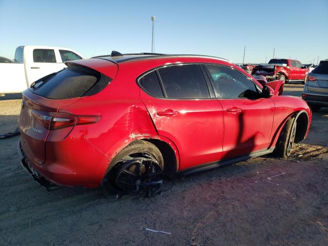 ZASPAKBN6K7C31034 - 2019 ALFA ROMEO STELVIO TI RED photo 3