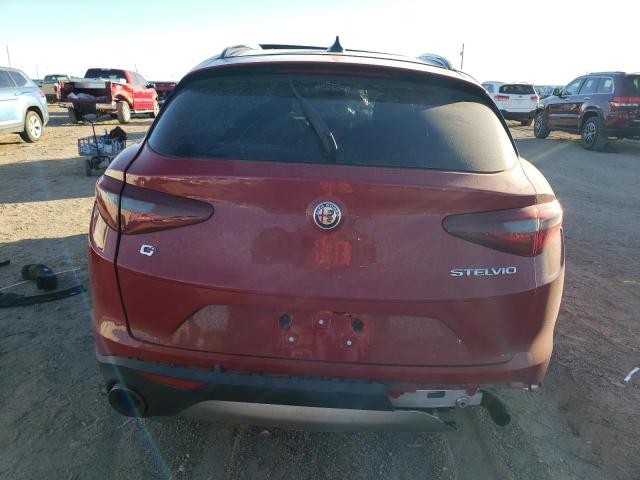 ZASPAKBN6K7C31034 - 2019 ALFA ROMEO STELVIO TI RED photo 6