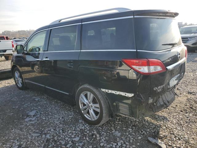 JN8AE2KP3D9061585 - 2013 NISSAN QUEST S BLACK photo 2