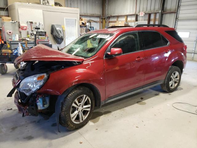 2GNALBEK3F6341353 - 2015 CHEVROLET EQUINOX LT BURGUNDY photo 1