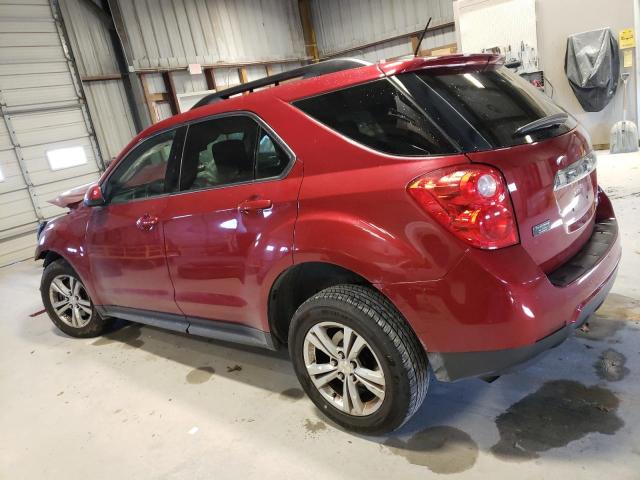 2GNALBEK3F6341353 - 2015 CHEVROLET EQUINOX LT BURGUNDY photo 2