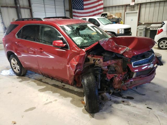 2GNALBEK3F6341353 - 2015 CHEVROLET EQUINOX LT BURGUNDY photo 4