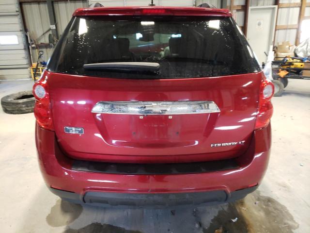 2GNALBEK3F6341353 - 2015 CHEVROLET EQUINOX LT BURGUNDY photo 6