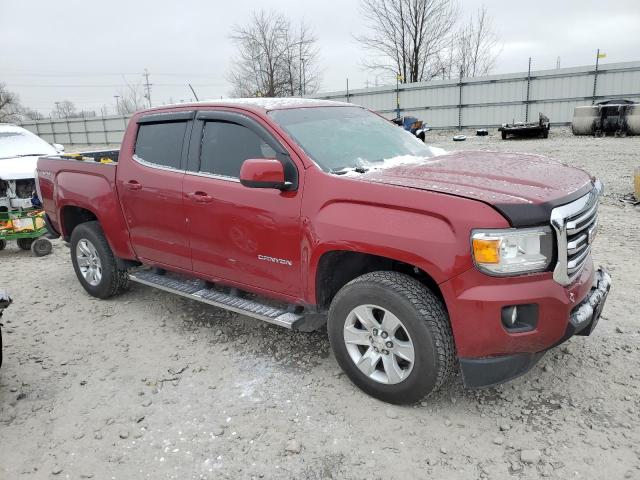 1GTG6CEN8H1203355 - 2017 GMC CANYON SLE RED photo 4