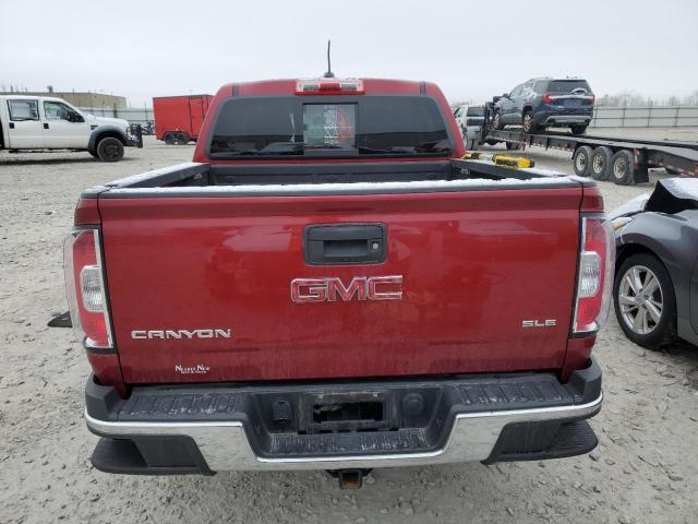 1GTG6CEN8H1203355 - 2017 GMC CANYON SLE RED photo 6