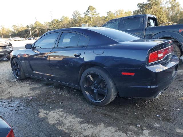 2C3CDXCT5CH159133 - 2012 DODGE CHARGER R/T BLACK photo 2