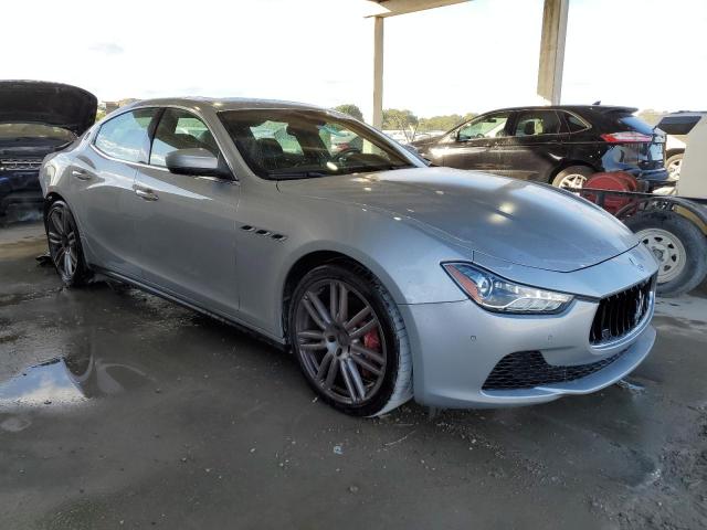 ZAM57RSS2H1235781 - 2017 MASERATI GHIBLI S SILVER photo 4