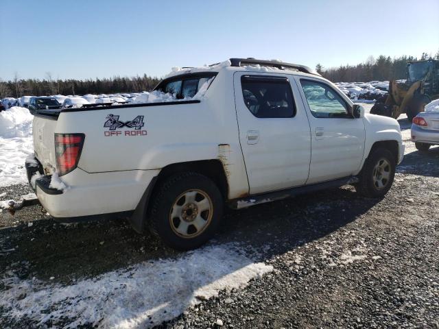 5FPYK1F7XCB551637 - 2012 HONDA RIDGELINE SPORT WHITE photo 3