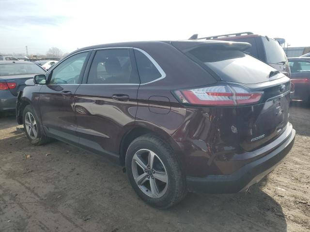 2FMPK3J91KBB92338 - 2019 FORD EDGE SEL MAROON photo 2