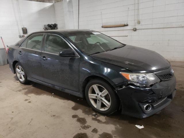 4T1BF1FK3DU213637 - 2013 TOYOTA CAMRY L BLUE photo 4