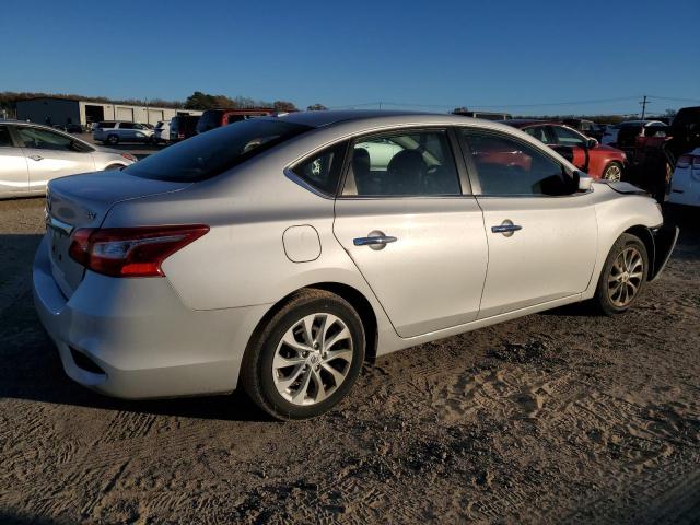 3N1AB7AP0JL634399 - 2018 NISSAN SENTRA S SILVER photo 3