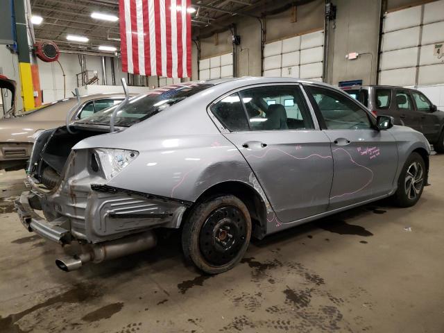 1HGCR2F33GA172383 - 2016 HONDA ACCORD LX SILVER photo 3