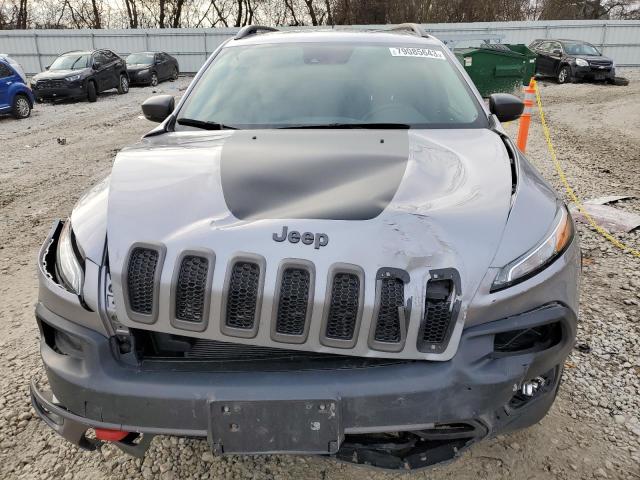 1C4PJMBS3HD213563 - 2017 JEEP CHEROKEE TRAILHAWK SILVER photo 5