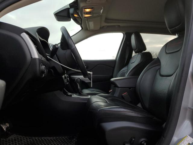 1C4PJMBS3HD213563 - 2017 JEEP CHEROKEE TRAILHAWK SILVER photo 7