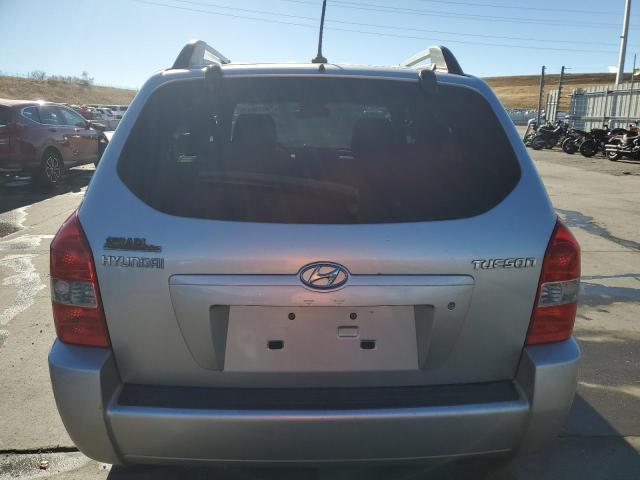 KM8JM12B38U863081 - 2008 HYUNDAI TUCSON GLS SILVER photo 6